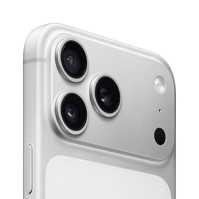 iphone 17 pro max 2 tb: 17.42 cm (6.9″) display with promotion, a19 pro chip, best battery life in any iphone ever, pro fusion camera system, center stage front camera; silver