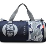 sfane gym bags for men with separate shoe compartment sports gym bags for women unisex duffle bags for gym for carry & travel adjustable duffel bags sports bag blue