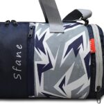 sfane gym bags for men with separate shoe compartment sports gym bags for women unisex duffle bags for gym for carry & travel adjustable duffel bags sports bag blue