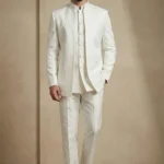 royal white jodhpuri suit