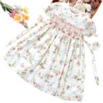 beautiful floral princess dress for girls